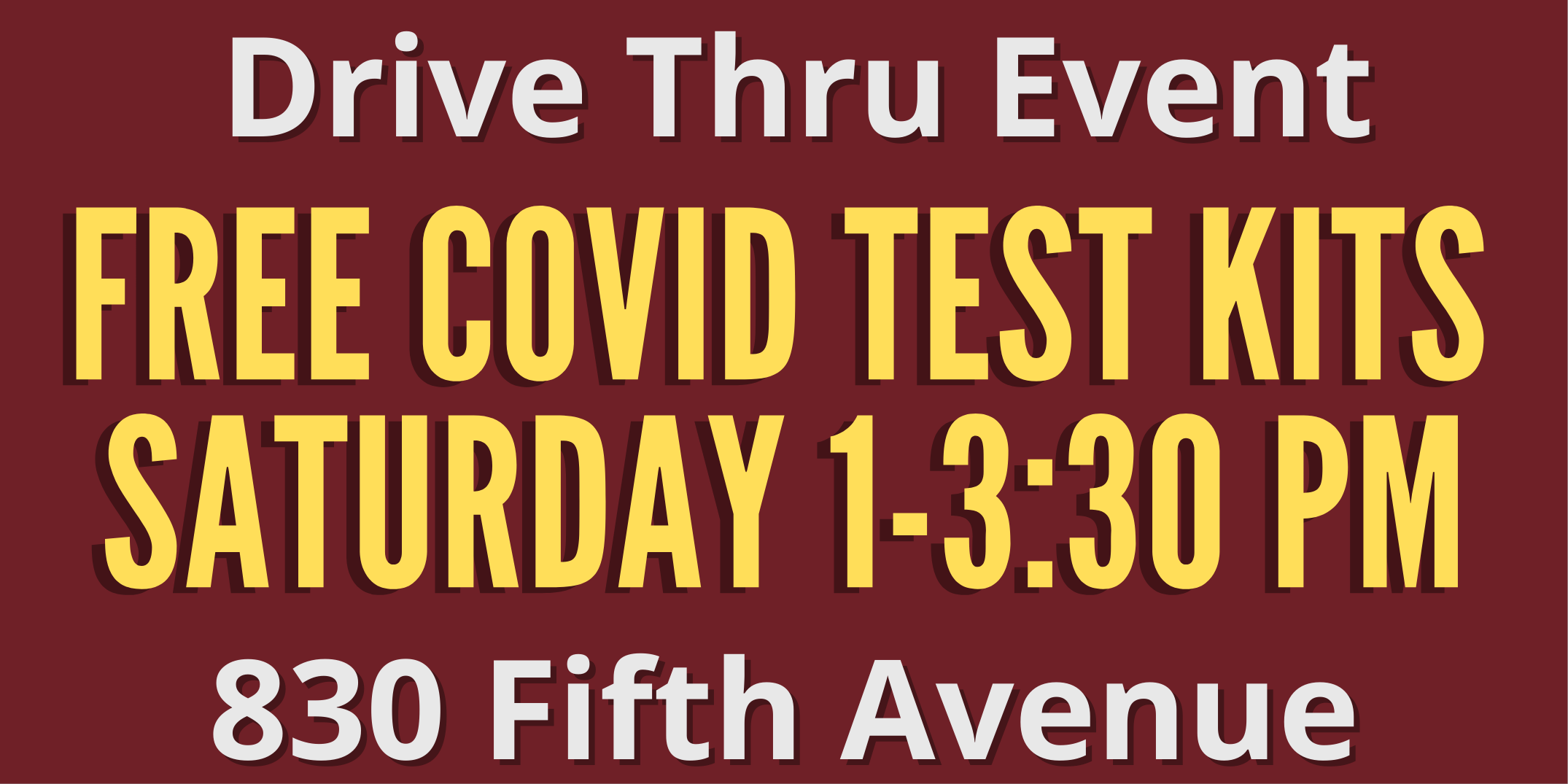 Keystone Hosts Free COVID Home Test Kit/N95 Mask Event